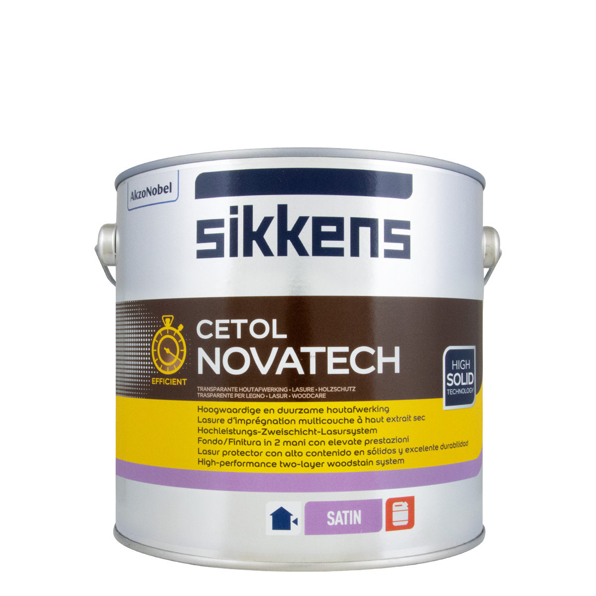 Sikkens Cetol Novatech kiefer 077 2,5L, High-Solid Lasur, Holzlasur