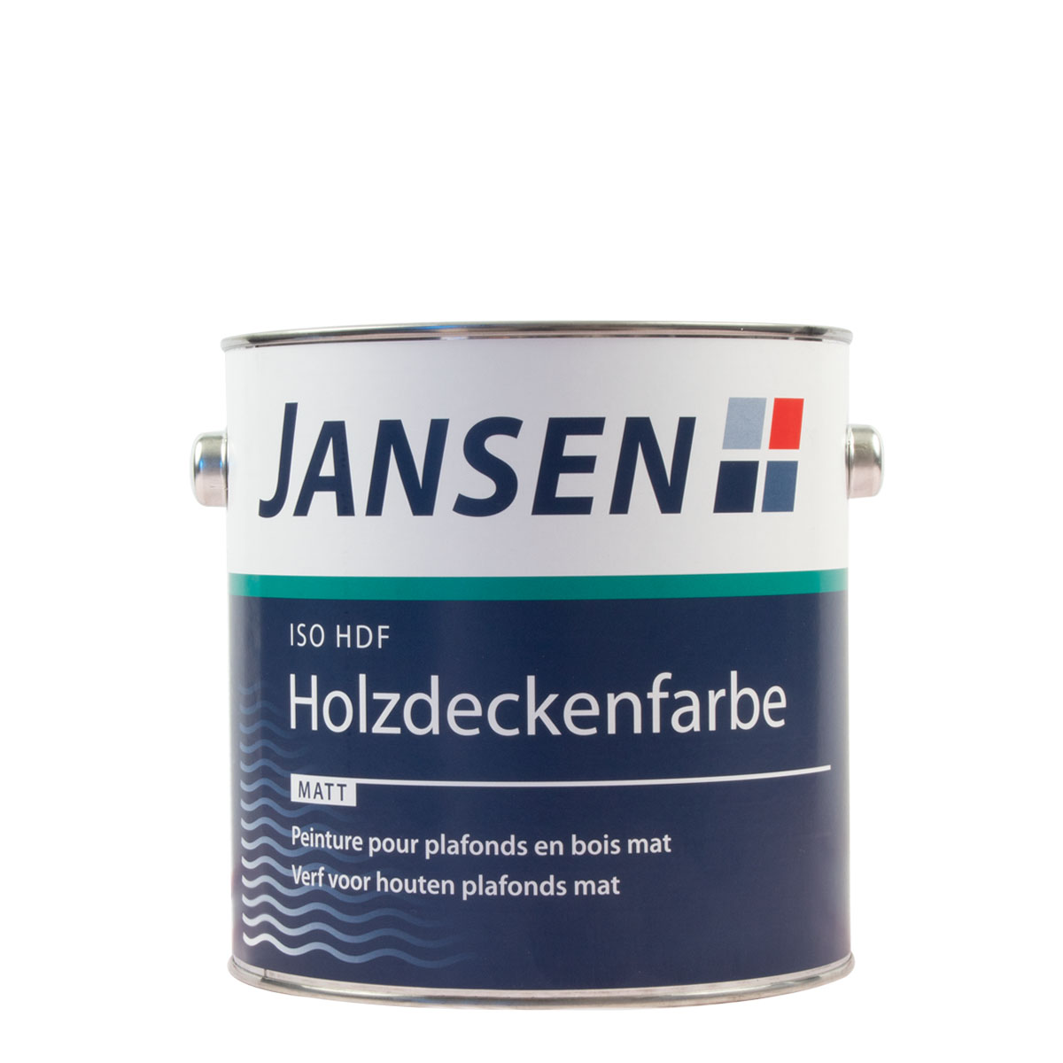 Jansen ISO-HDF Holzdeckenfarbe weiss matt 2,5L