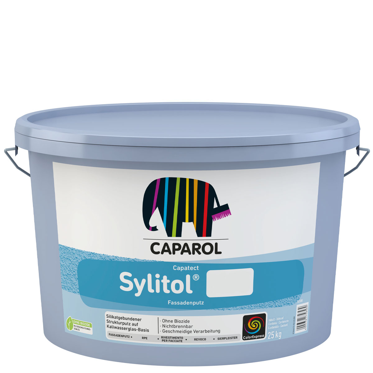 Caparol Capatect Sylitol Fassadenputz K20 (2mm) 25kg, weiss