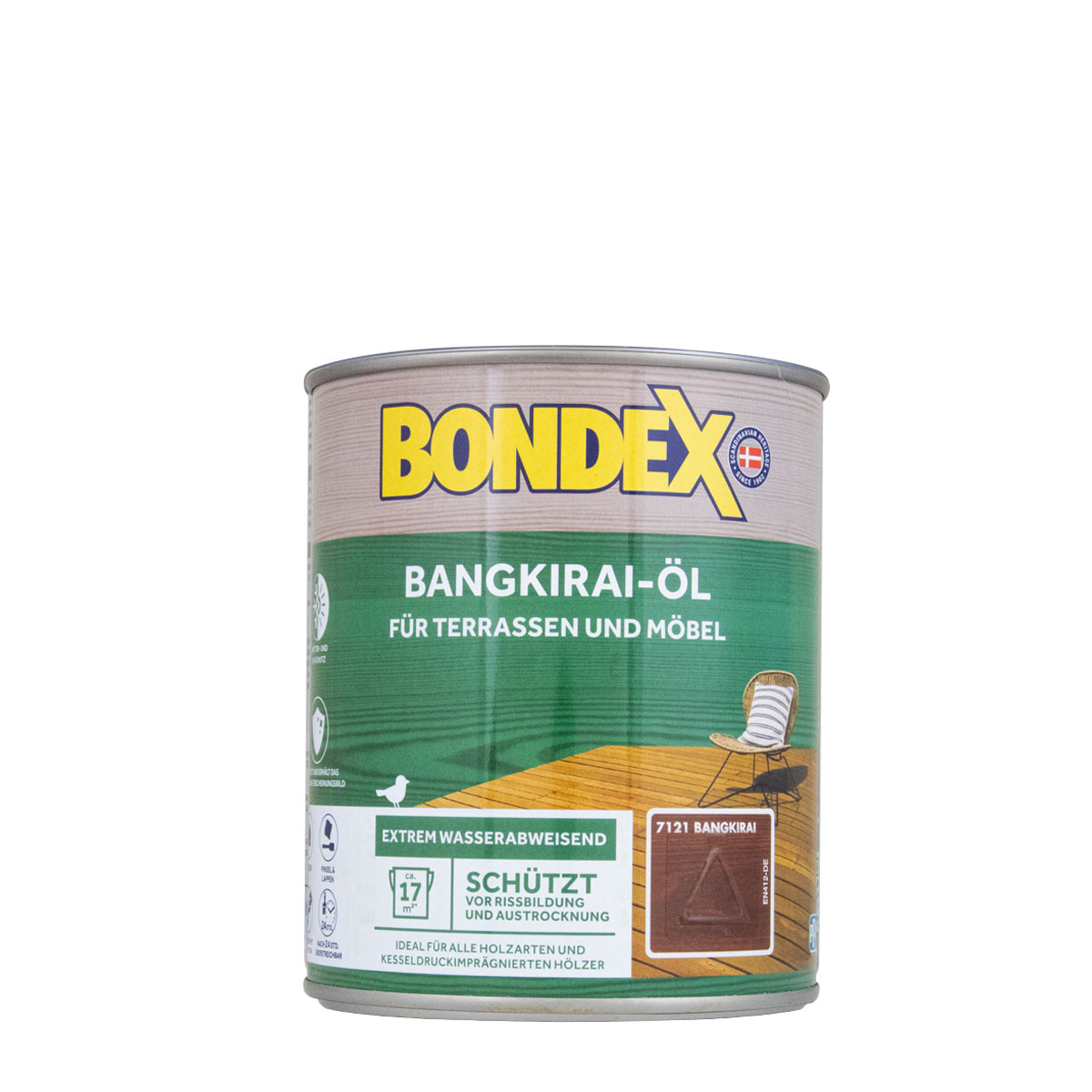 Bondex Bangkirai-Öl 750ml, Gartenholz-Öl, Terrassen-Öl