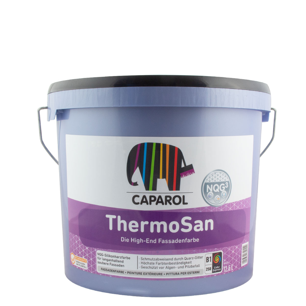 Caparol ThermoSan NQG 12,5L MIX PG B, Fassadenfarbe Nano-Quarz-Gitter