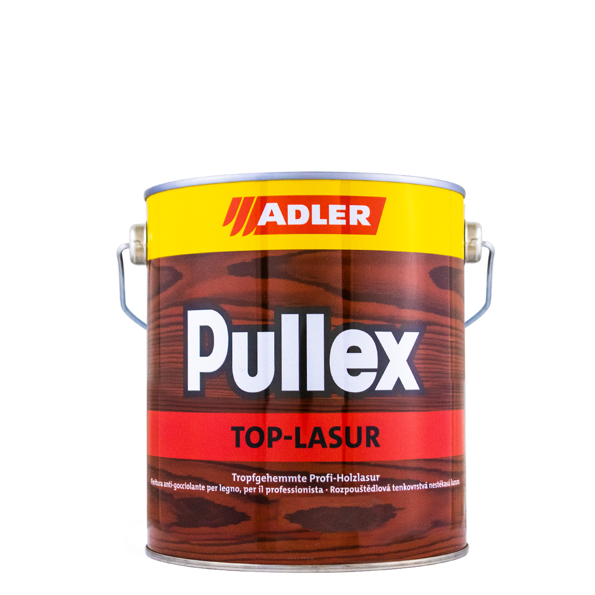 Adler Pullex Top Lasur 2,5L afzelia, Holzlasur, Dünnschichtlasur