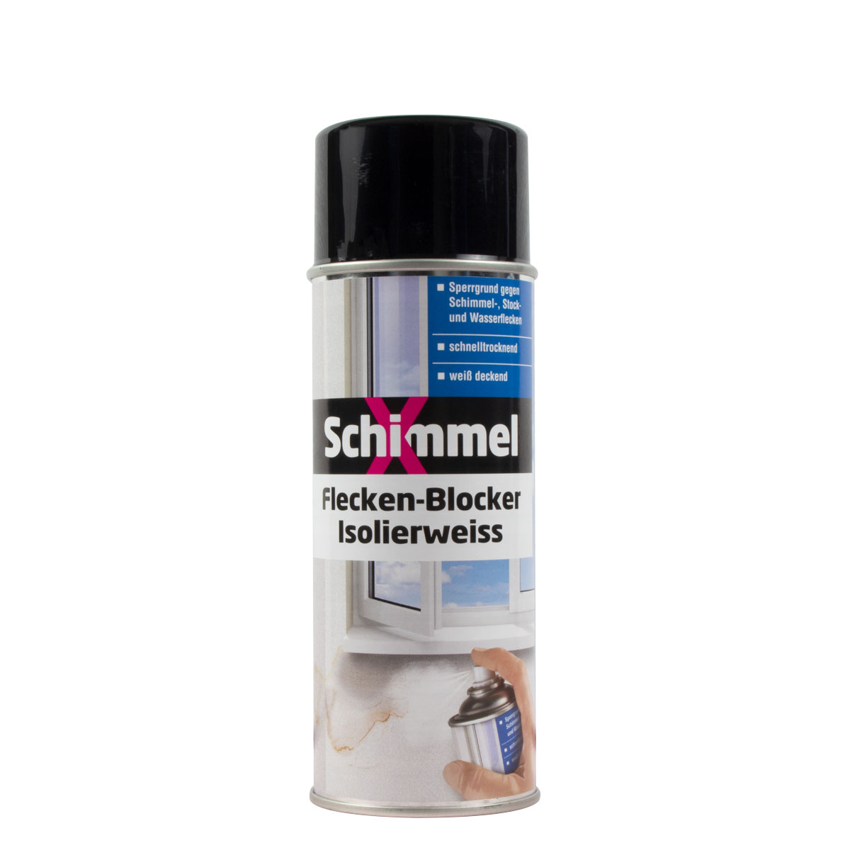 SchimmelX Flecken-Blocker Isolierweiss 400ml Spray