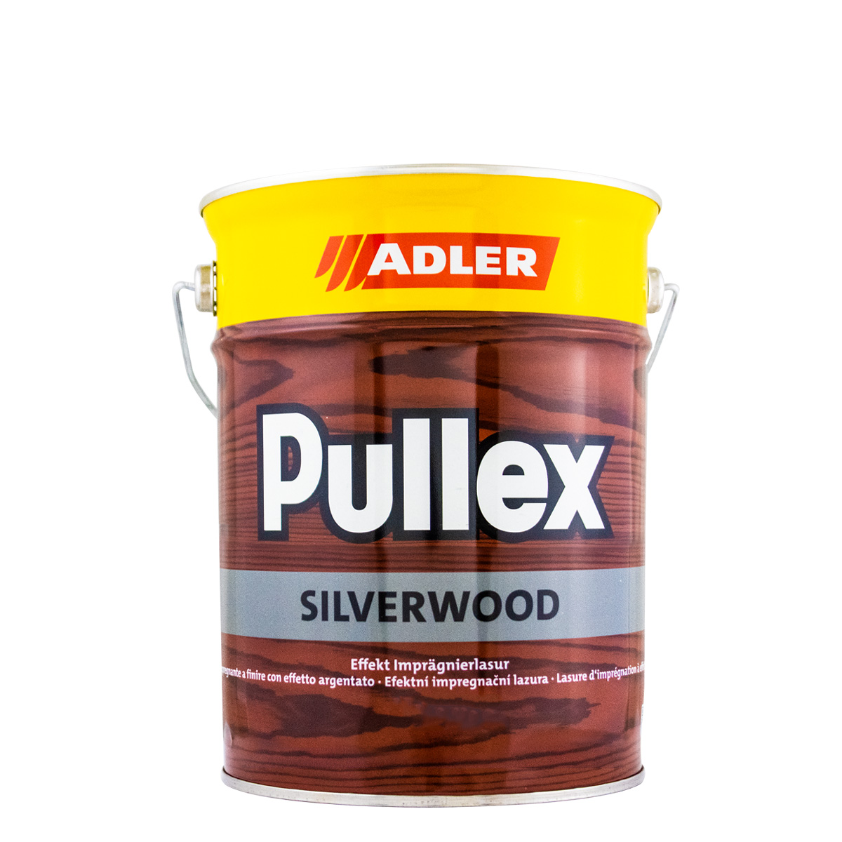 Adler Pullex Silverwood 5L silber, Holzschutz Imprägnierlasur
