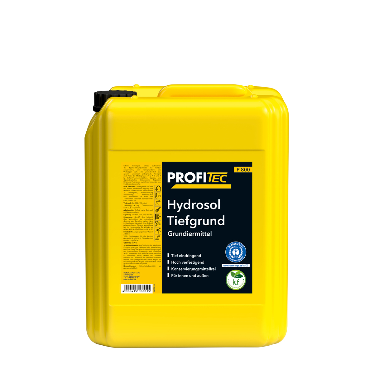 ProfiTec_Hydrosol_Tiefgrund_10L_gross ProfiTec_Hydrosol_Tiefgrund_10L_gross