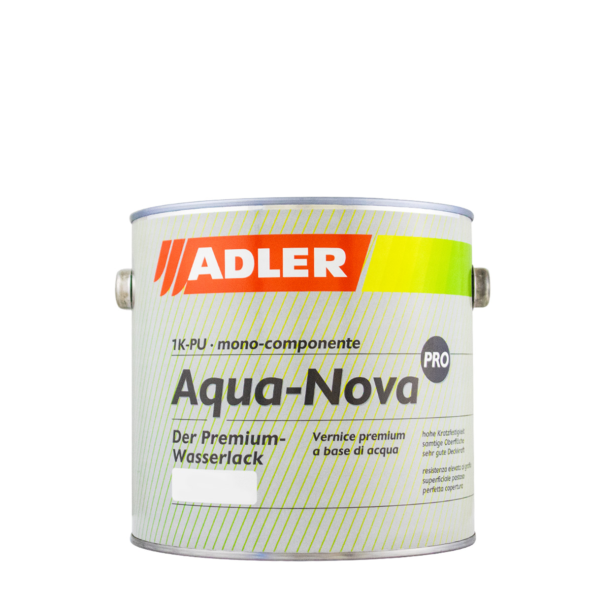 Adler Vivido Aqua-Finish Nova M 2,5L weiß matt, wasserbasierter Lack