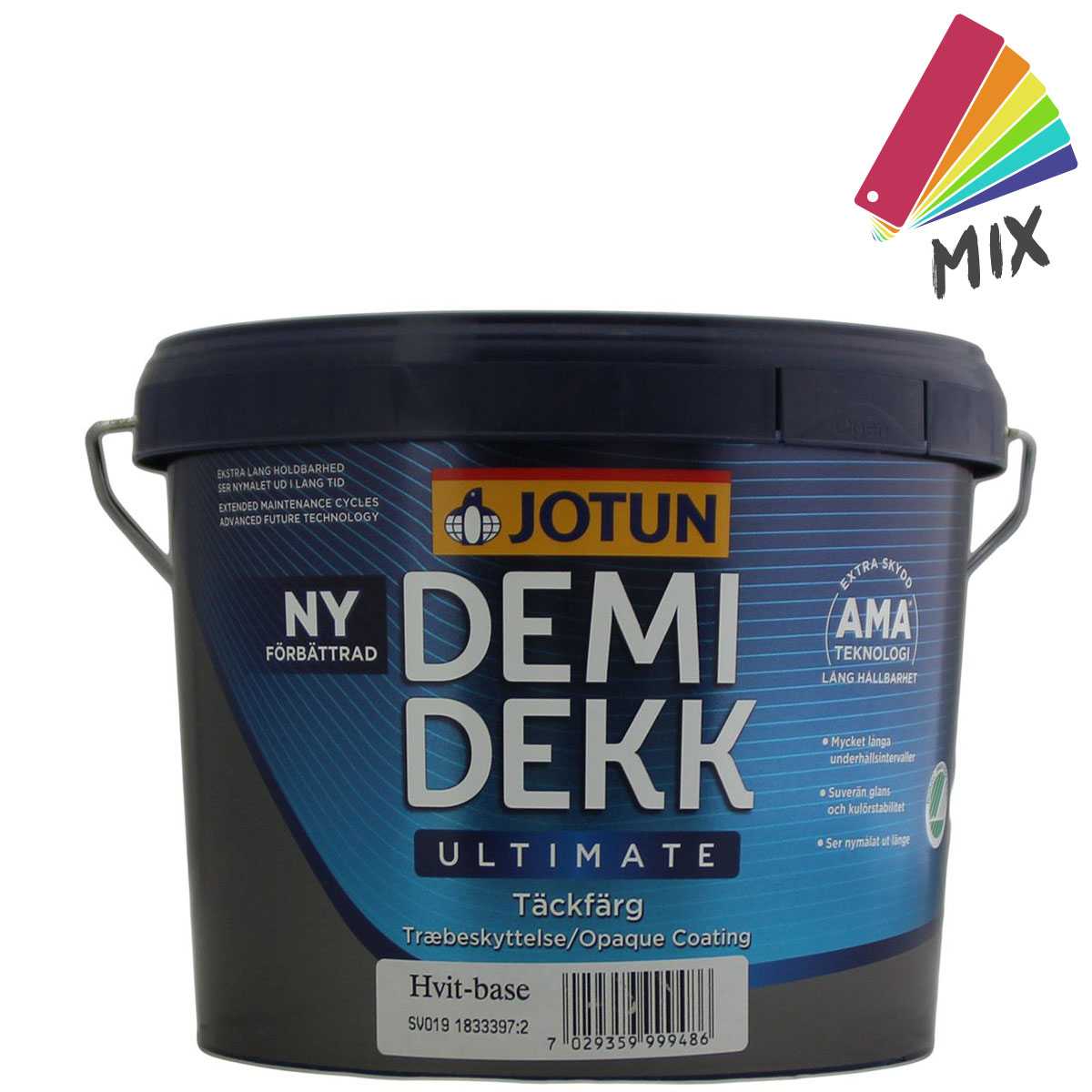 Jotun Demidekk Ultimate TÄCKFÄRG 3L MIX, Deckfarbe