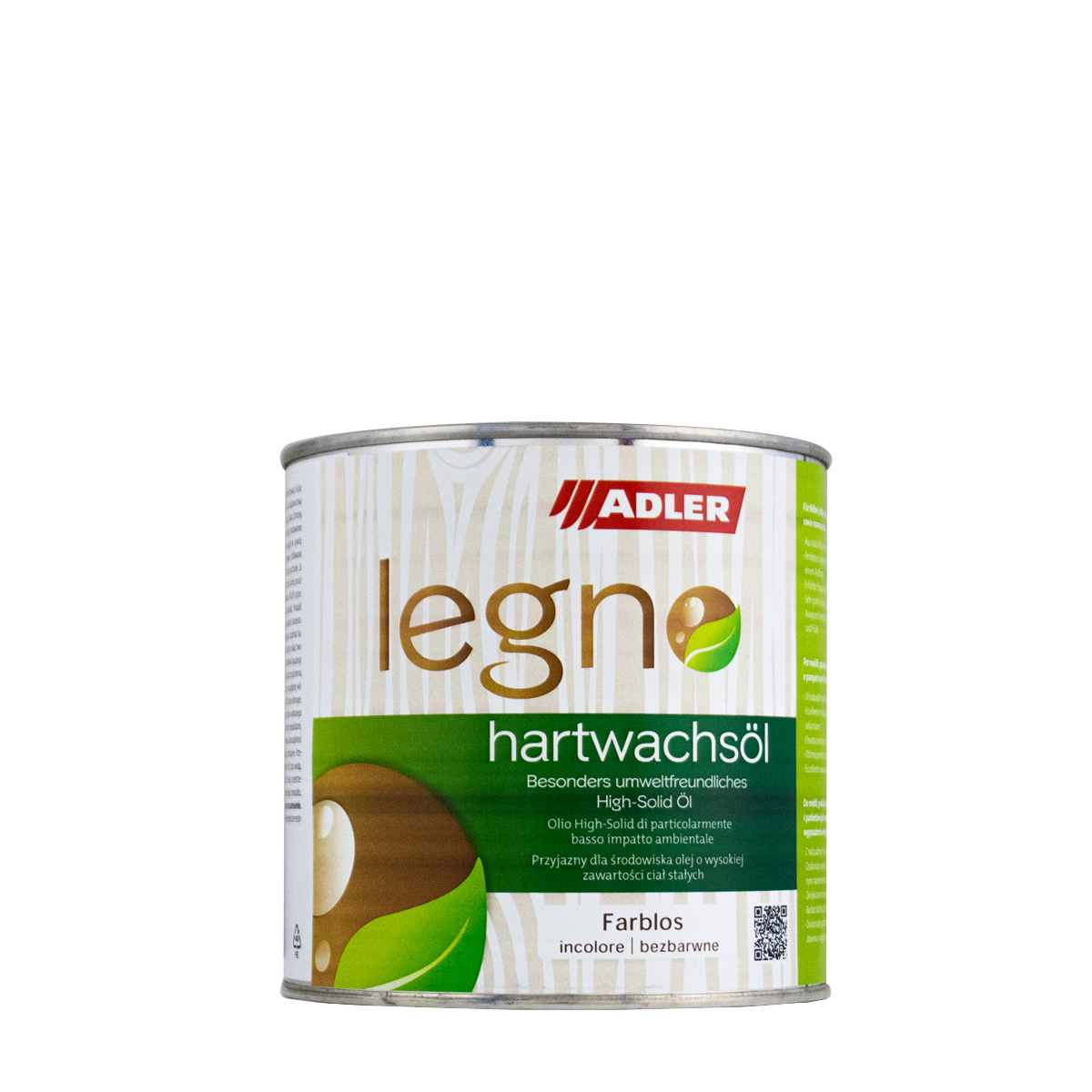 Adler Legno Hartwachsöl 750ml farblos, Holzöl