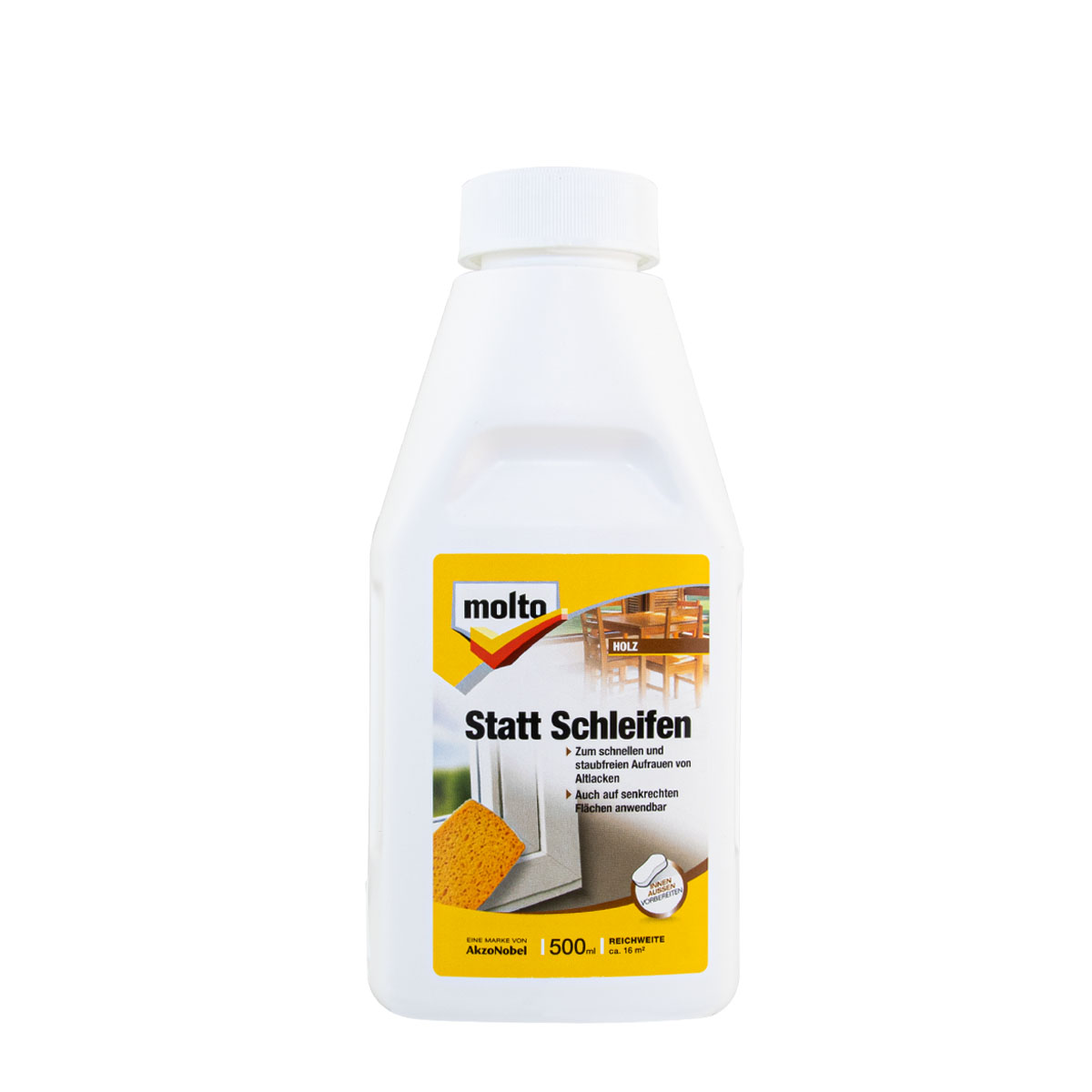 Molto Statt Schleifen 500ml, Kraftreiniger, Fettlöser, Nikotin Entferner