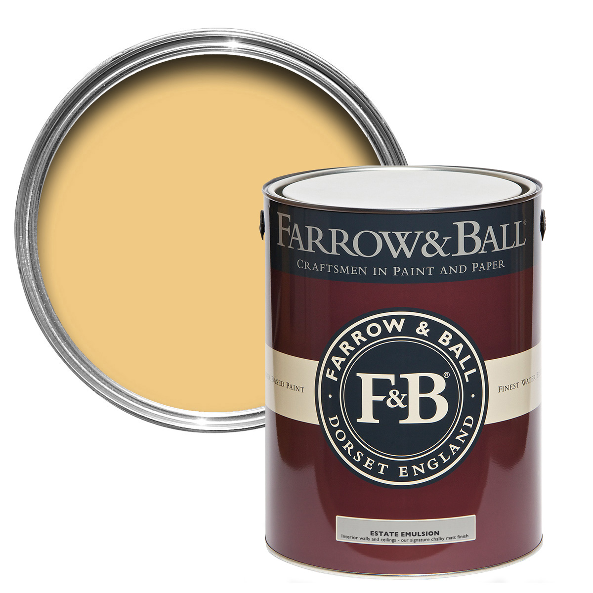 Farrow & Ball Estate Emulsion 5L Yellow Ground No. 218, Wandfarbe