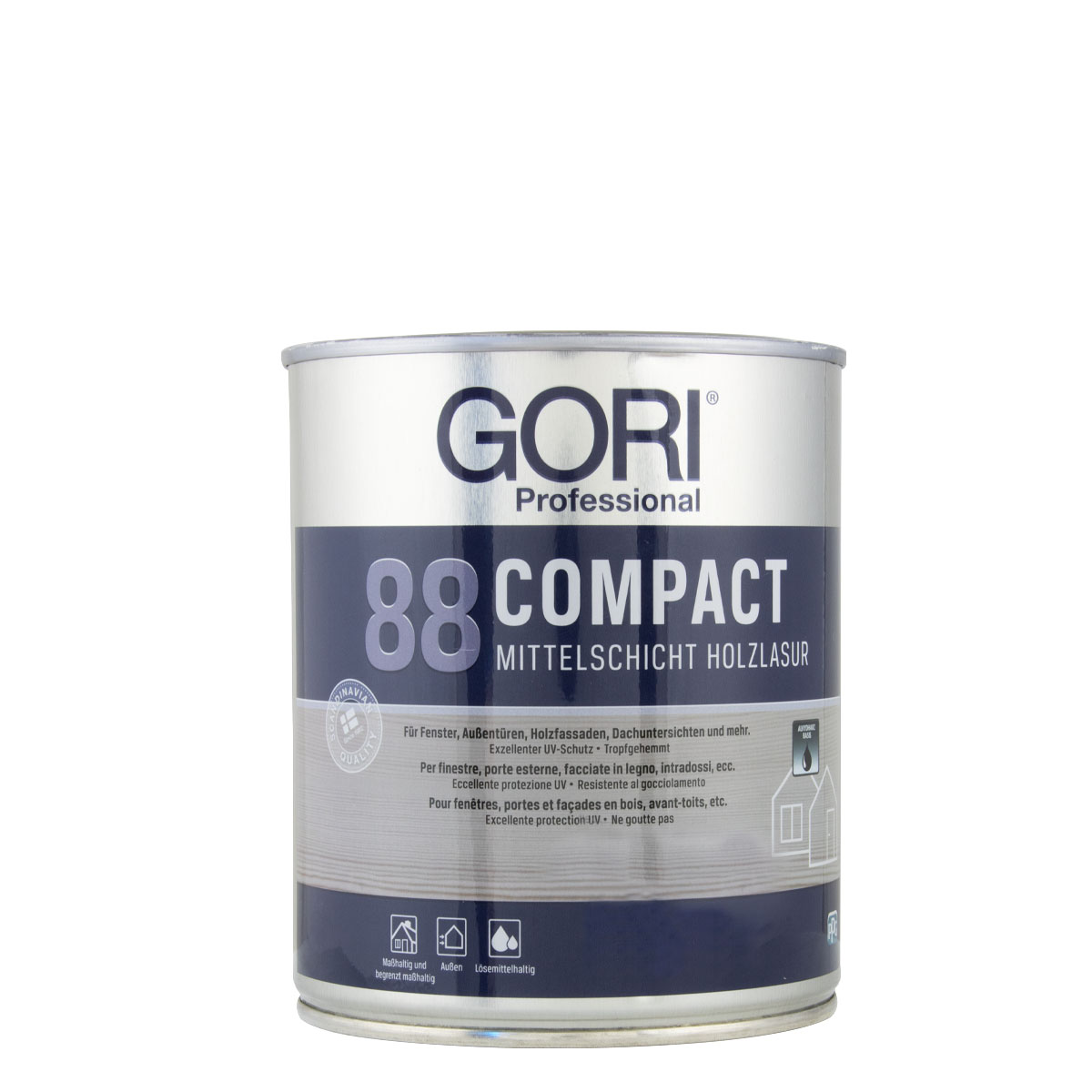 Gori 88 Compact Lasur 0,75L 7810 Palisander, Holzschutzlasur