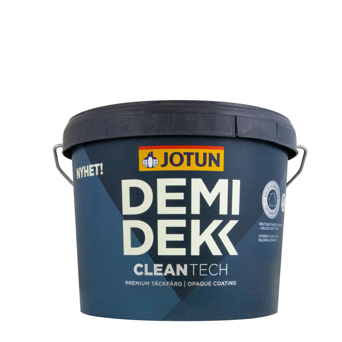 Jotun Demidekk Cleantech (Ultimate Täckfärg) 2,7L weiss, halbmatt, Deckfarbe