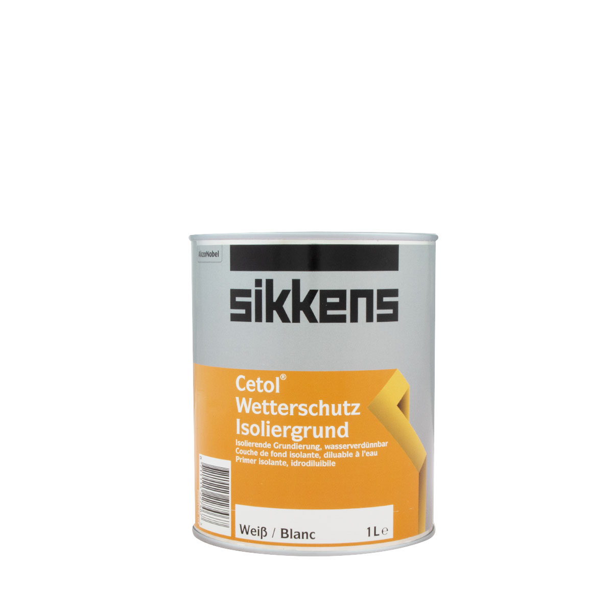 Sikkens Cetol Wetterschutz Isoliergrund 1L weiss, Holz Grundierung, Primer