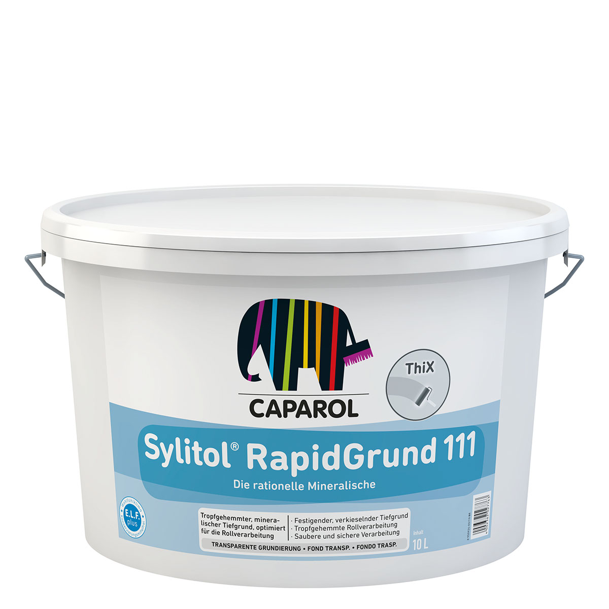 Caparol Sylitol RapidGrund 111 farblos 10L, mineralischer Tiefgrund