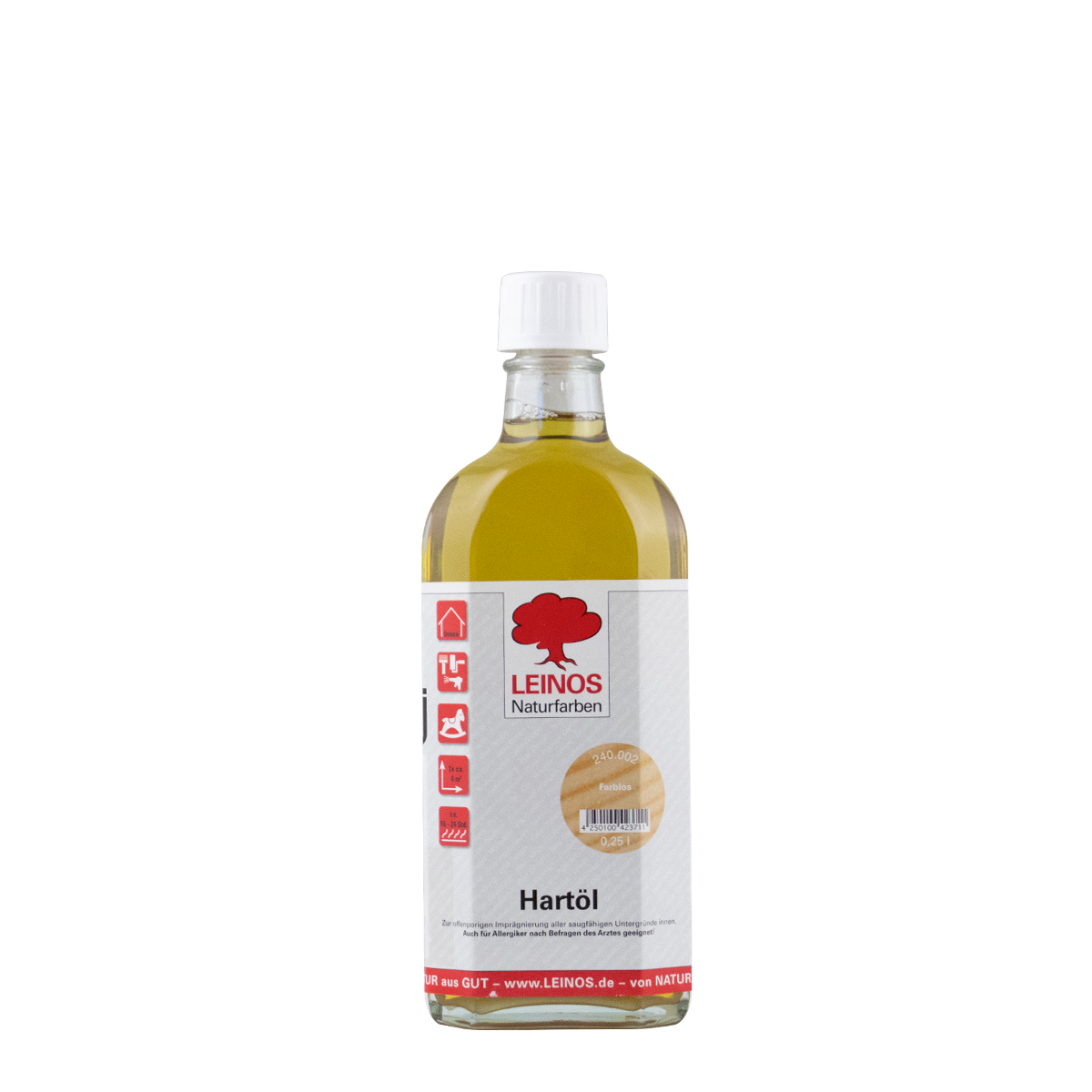 Leinos_Hartoel_240_farblos_0,25L_gross