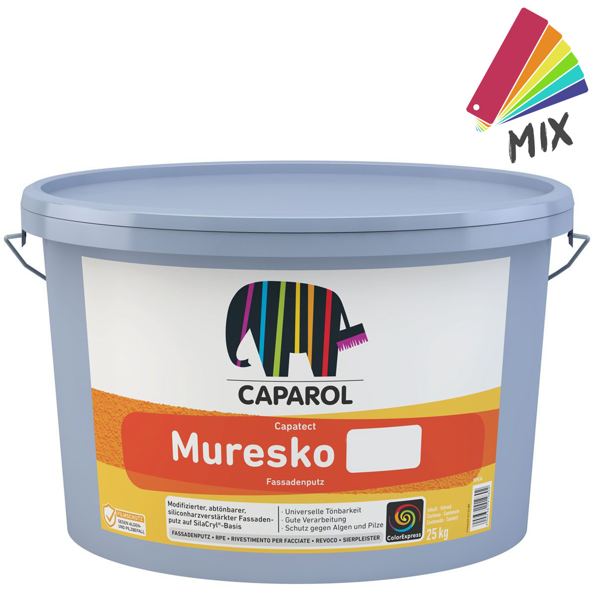 Caparol Capatect Muresko Fassadenputz K30 (3mm) 25kg, PG A wunschfarbton