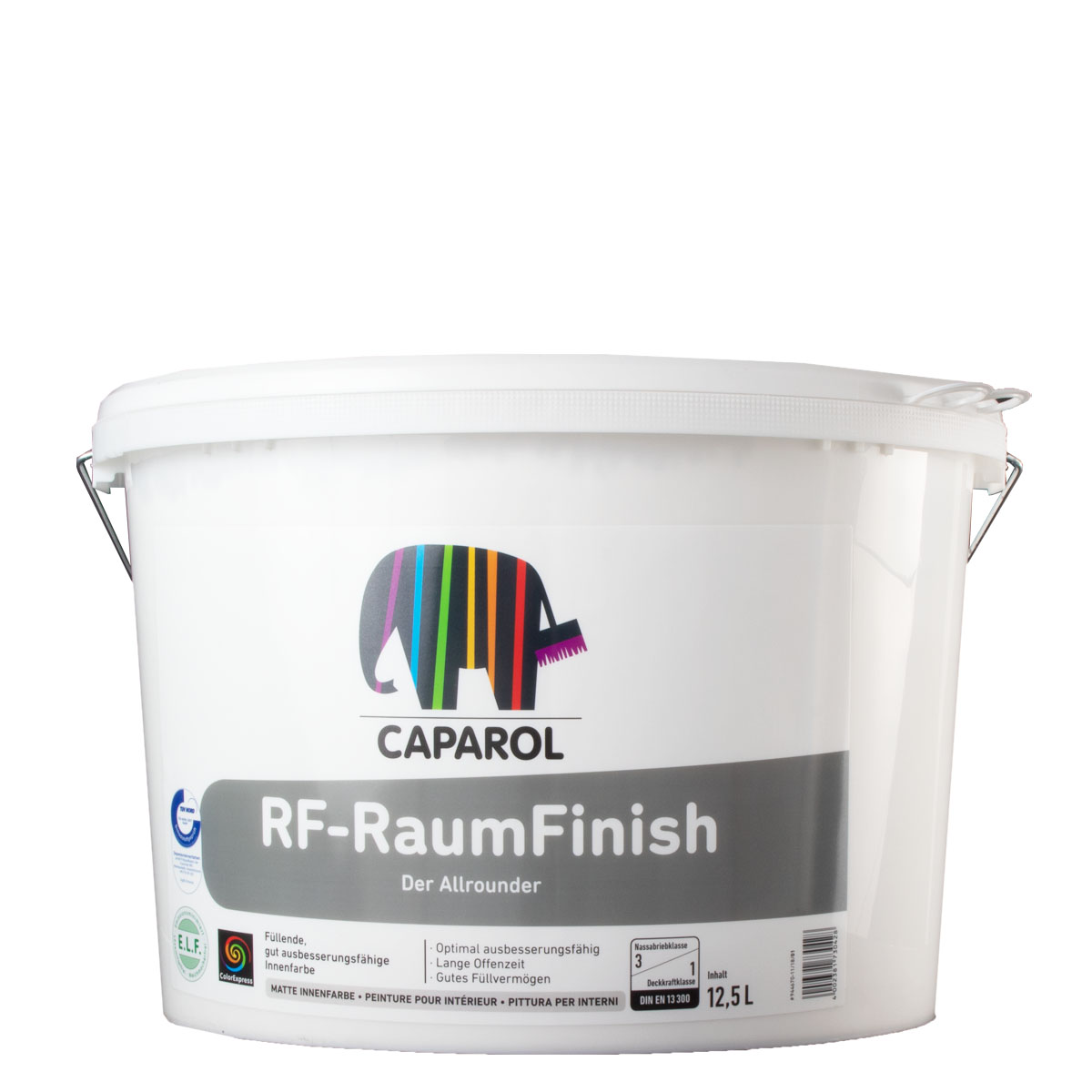 Caparol RF-RaumFinish 12,5L weiss, füllende Ausbesserungsfarbe, matt