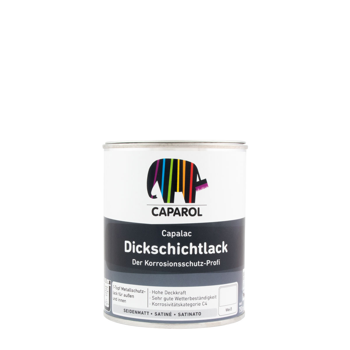 Caparol Capalac Dickschichtlack 750ml, weiß