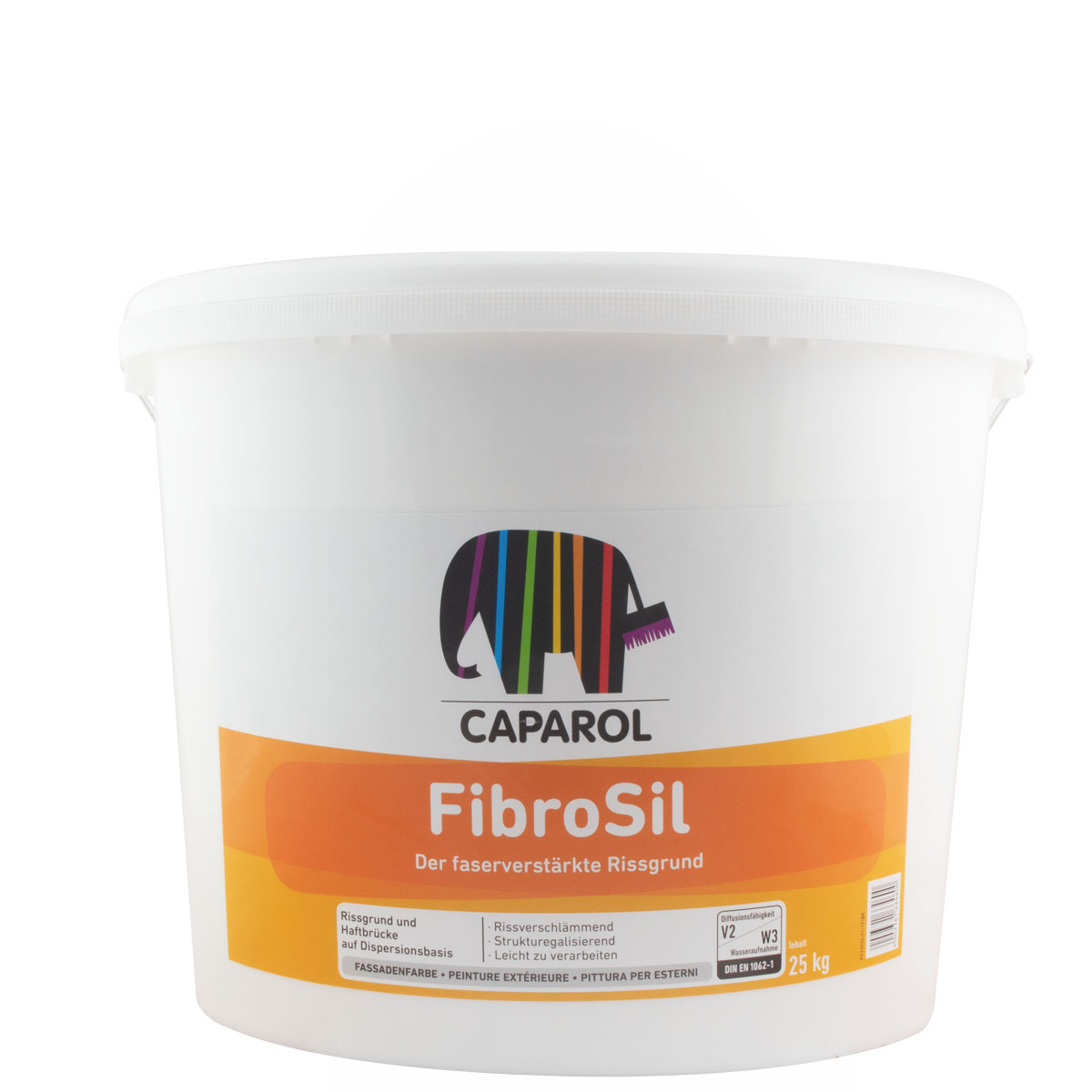 Caparol Fibrosil 25kg weiss, Zwischenbeschichtung