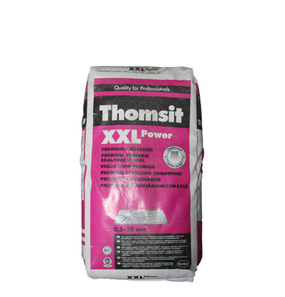 Thomsit XXL Power 25kg, Premium Ausgleich, 0,5-20mm