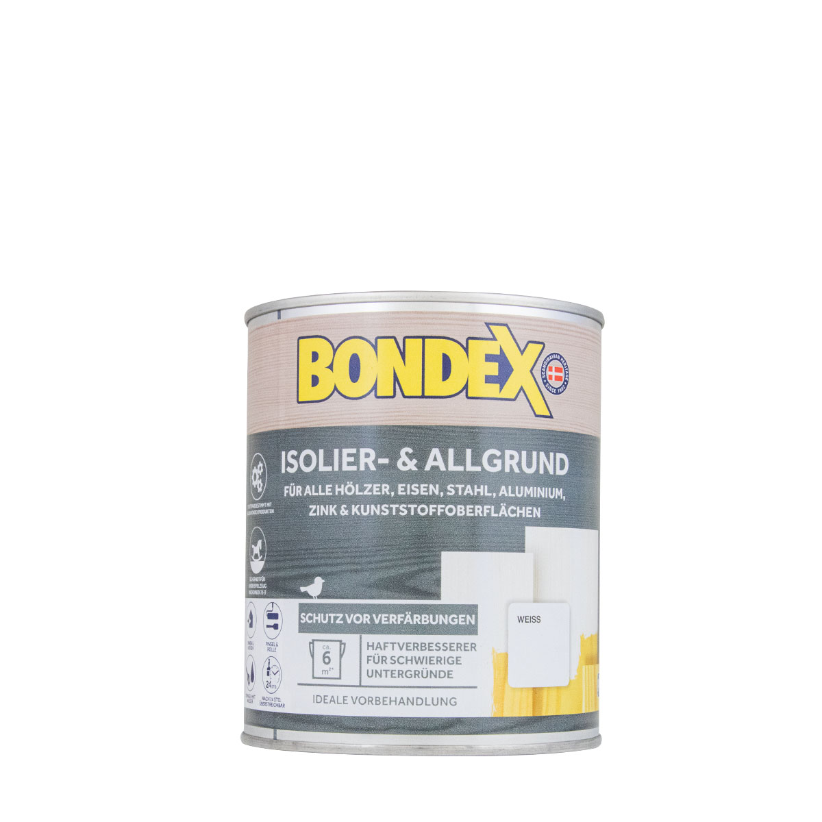 Bondex Isolier- und Allgrund 750ml weiß, Isoliergrund, Haftgrund, Sperrgrund