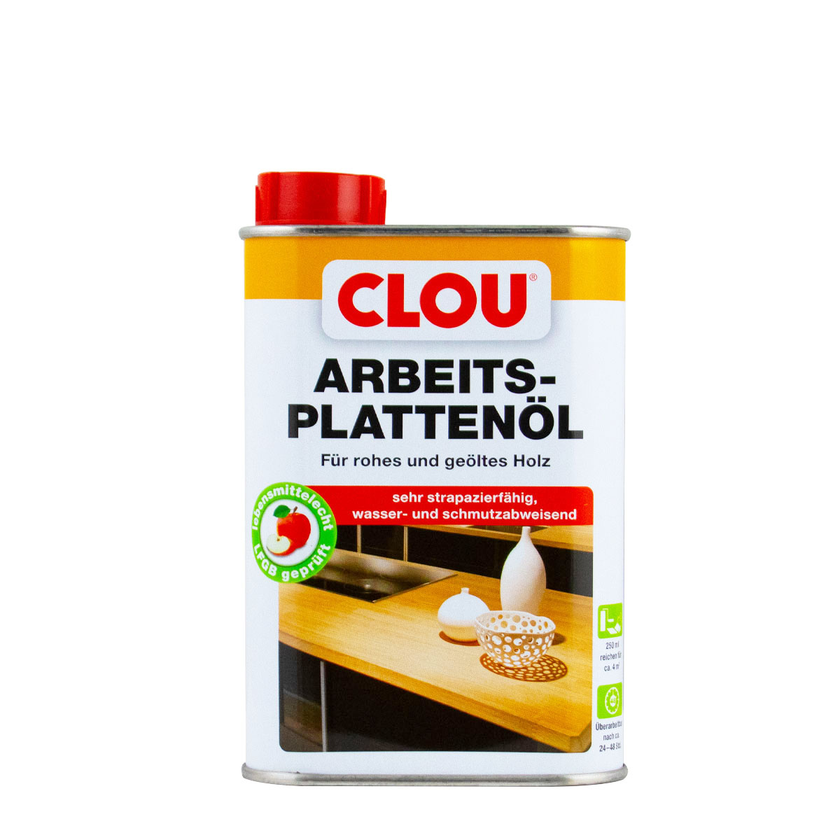 Clou Arbeitsplattenöl 250ml farblos, Küchenarbeitsplattenöl