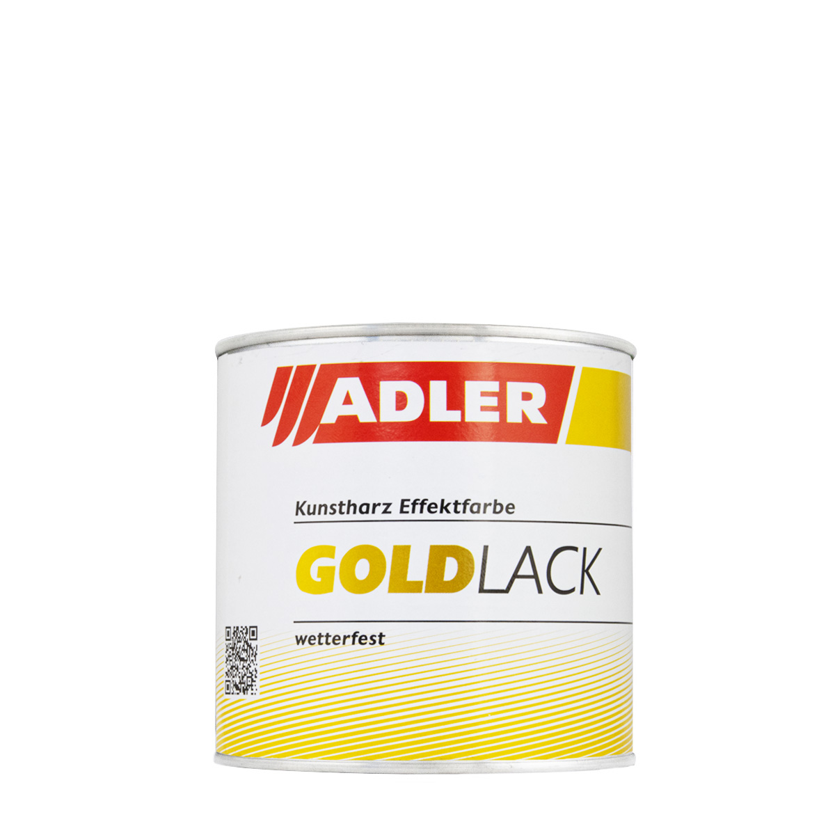 Adler Vivido Goldlack 375ml, seidenglänzender Alkydharzlack, Effektlack