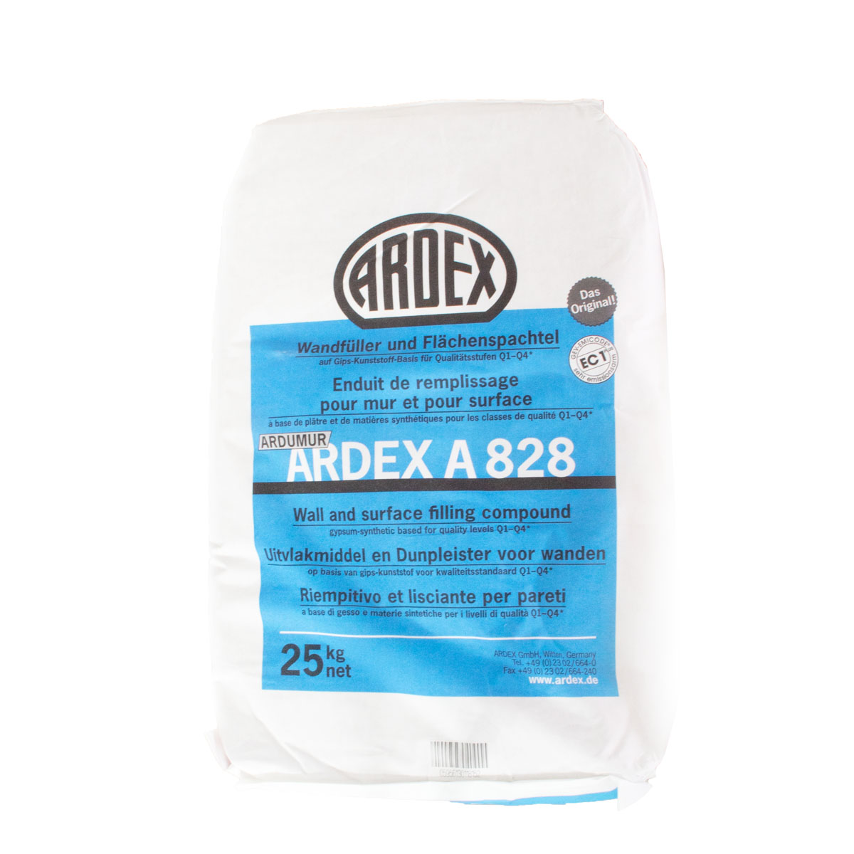 Ardex A828 25kg, Wandfüller, Wandspachtel, Ardumur, Q1-Q4