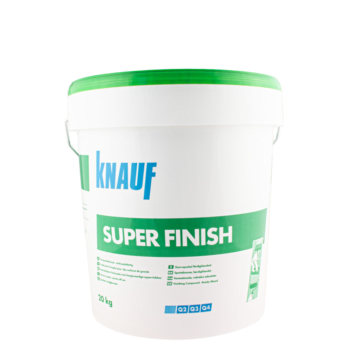 Knauf Super Finish 20kg, Sheetrock, Feinspachtelmasse, Q2-Q4