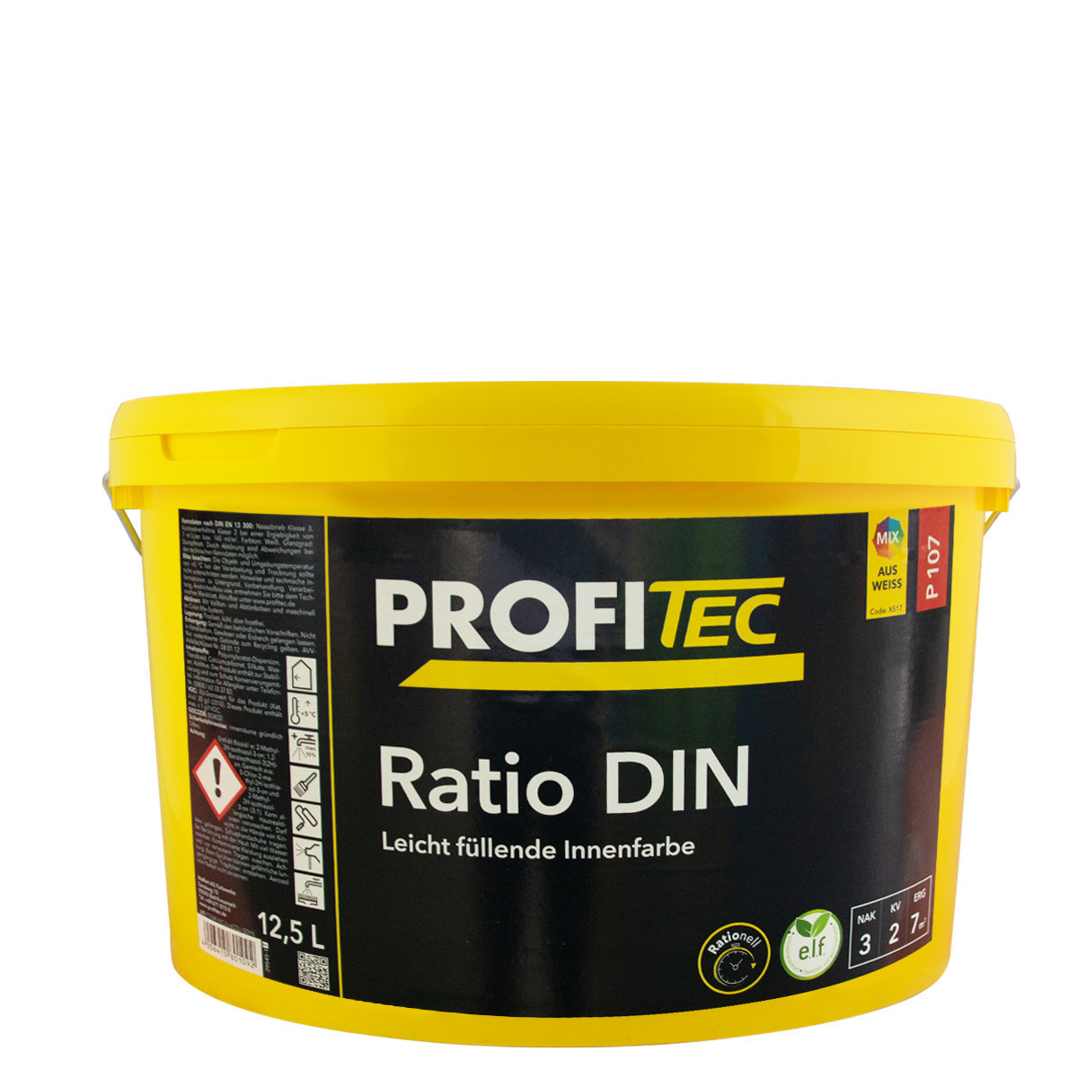 Profitec P107 RatioDin 12,5L stumpfmatt, rationelle Innenwandfarbe (alt DINweiß)