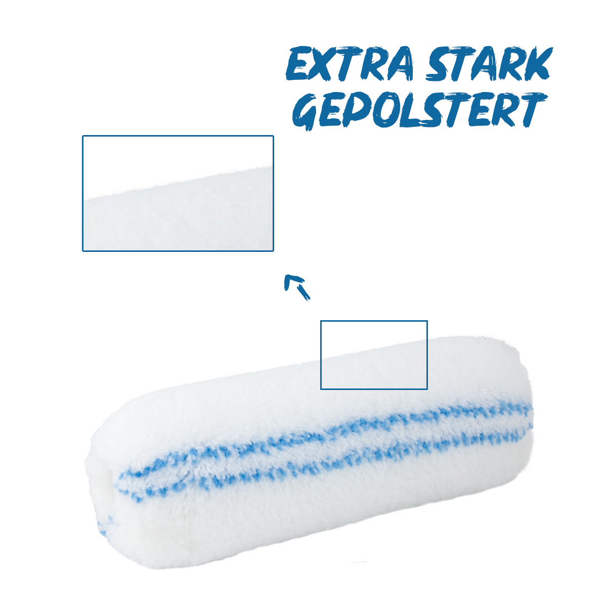 farbklecks24_blaufadenwalze_25cm_stark-gepolstert_gross farbklecks24_blaufadenwalze_25cm_stark-gepolstert_gross
