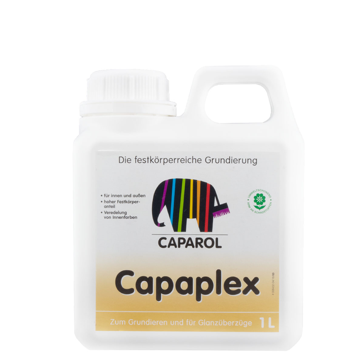 Caparol CapaPlex 1L farblos, Grundierung, Kunststoffdispersion