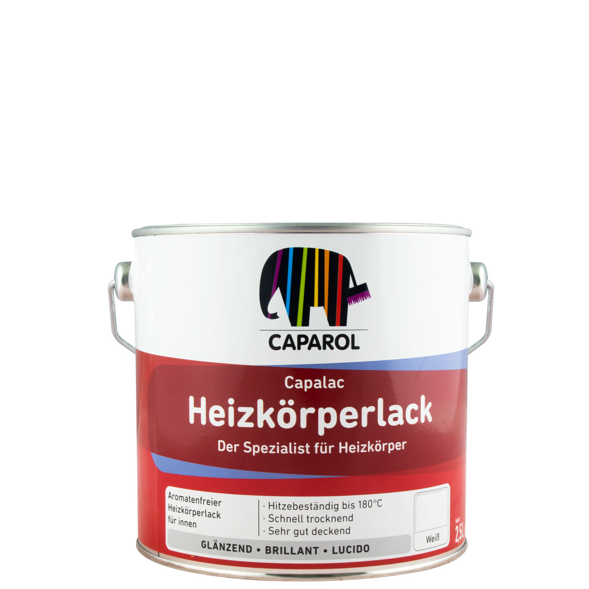 Caparol Capalac Heizkörperlack 2,5l, weiß, glänzend