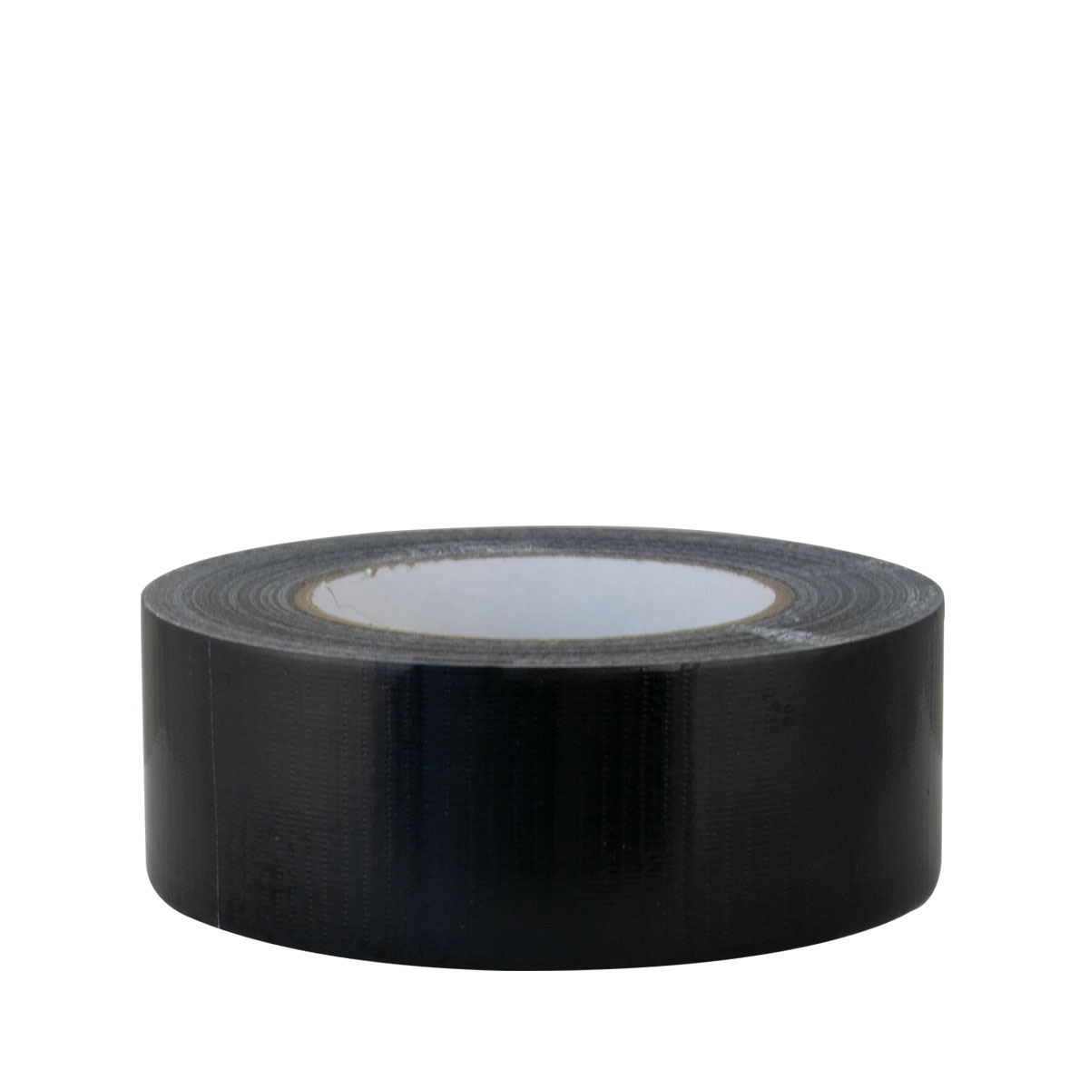 Farbklecks24 Gewebeband 48mm x 50m,schwarz Duct Tape, Reparaturband bis 40°C