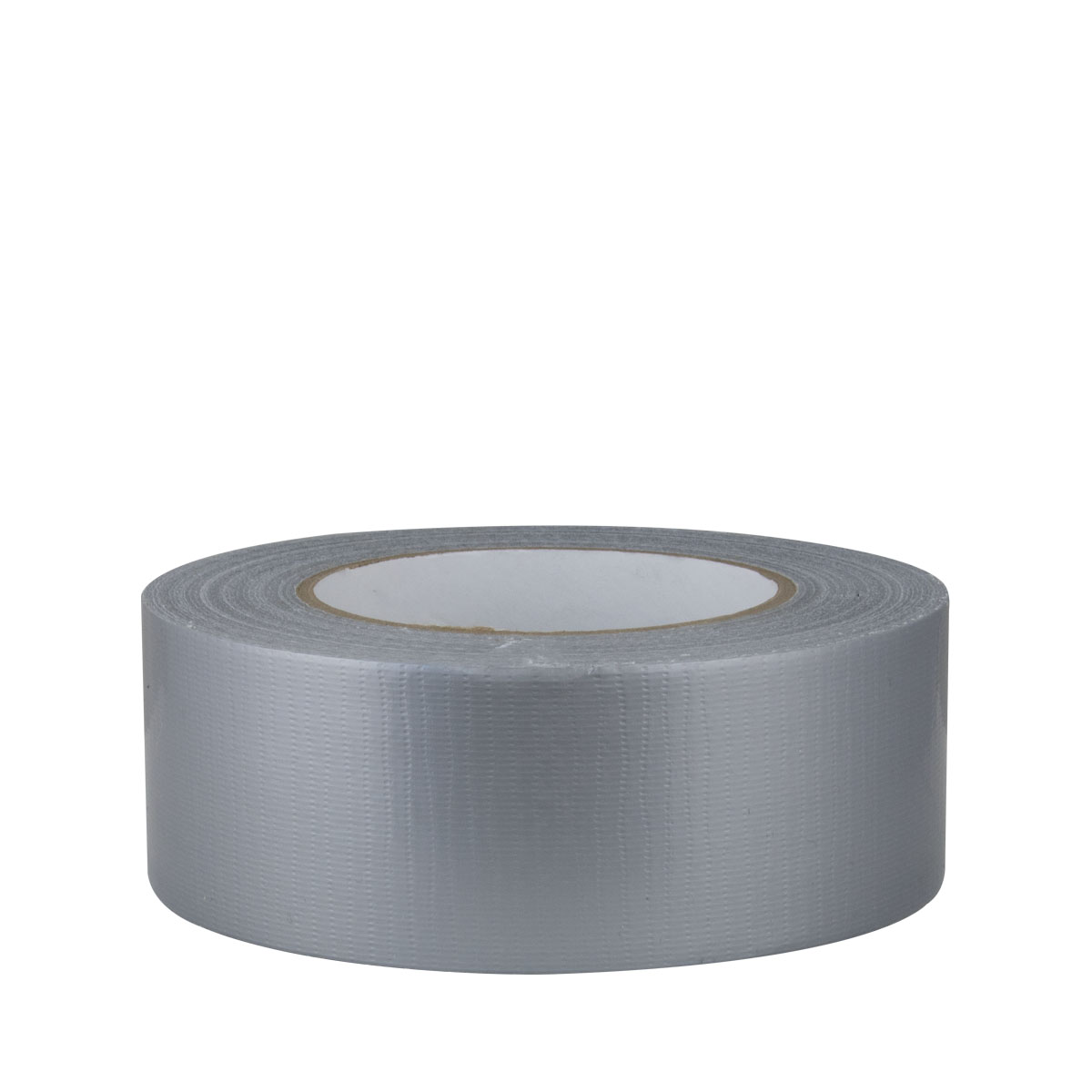 Farbklecks24 Gewebeband 48mm x 50m,silber Duct Tape, Reparaturband bis 40°C