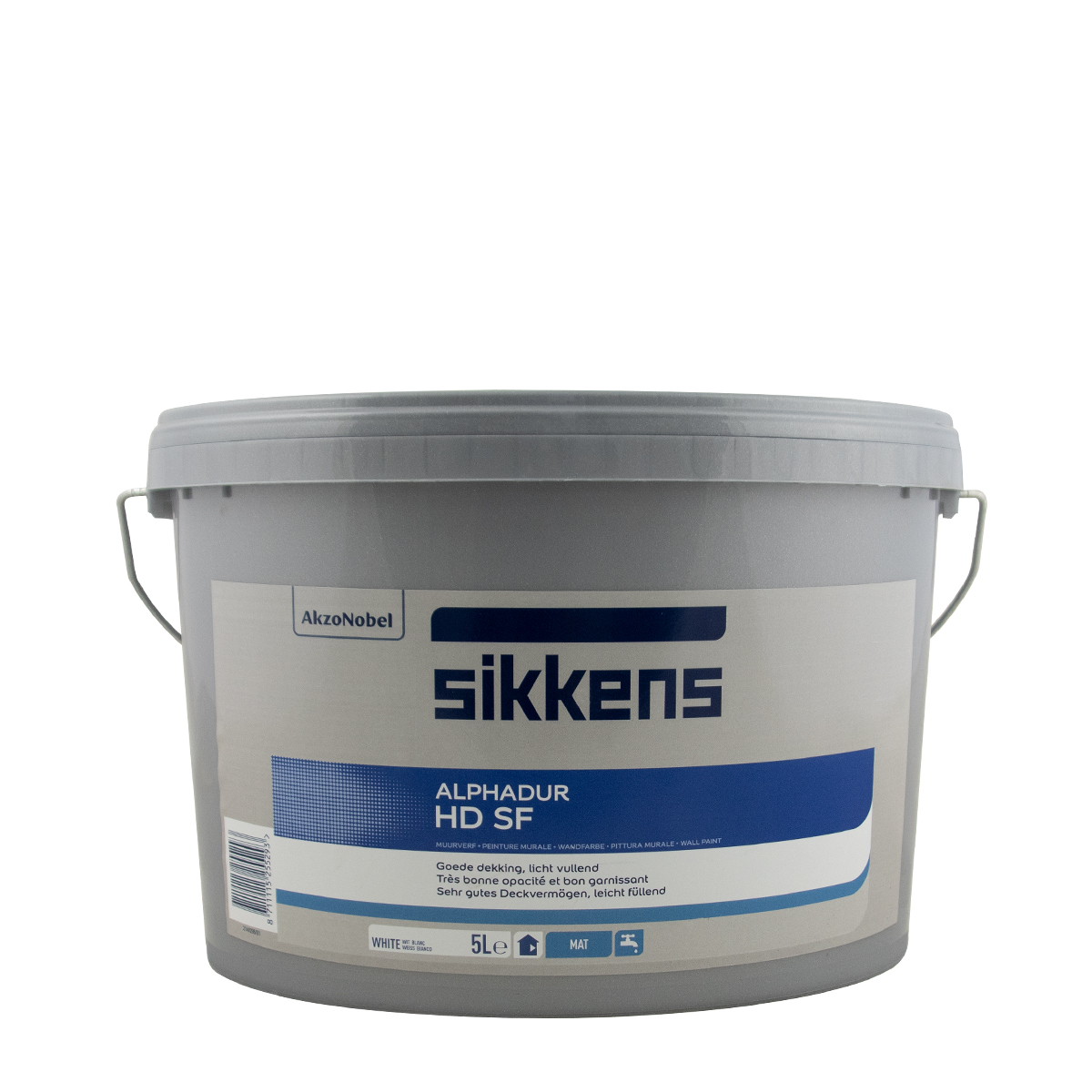 Sikkens Alphadur HD SF 5L weiß, Innenfarbe, Wandfarbe, Deckenfarbe