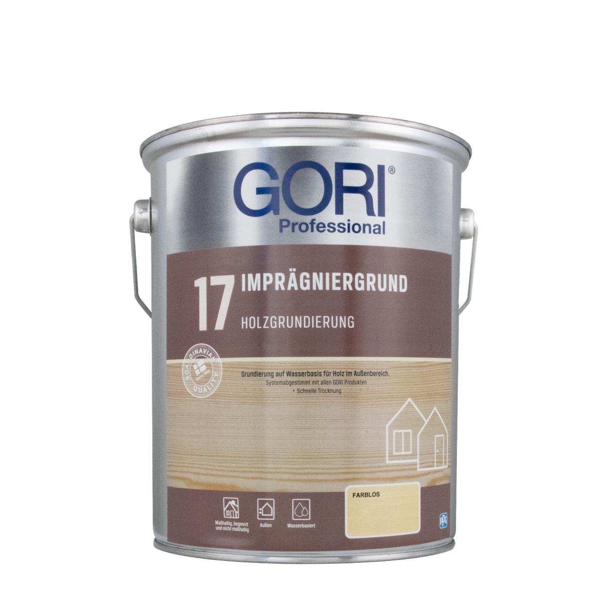 Gori 17 Imprägniergrund 5L farblos, Holzschutzgrundierung