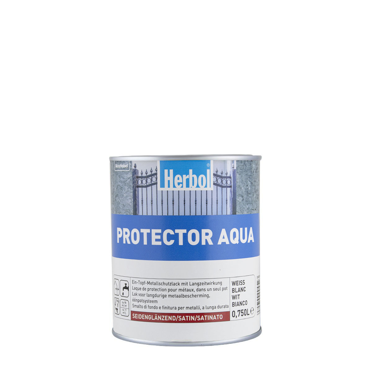 Herbol Protector Aqua 750ml weiß, seidenglänzend