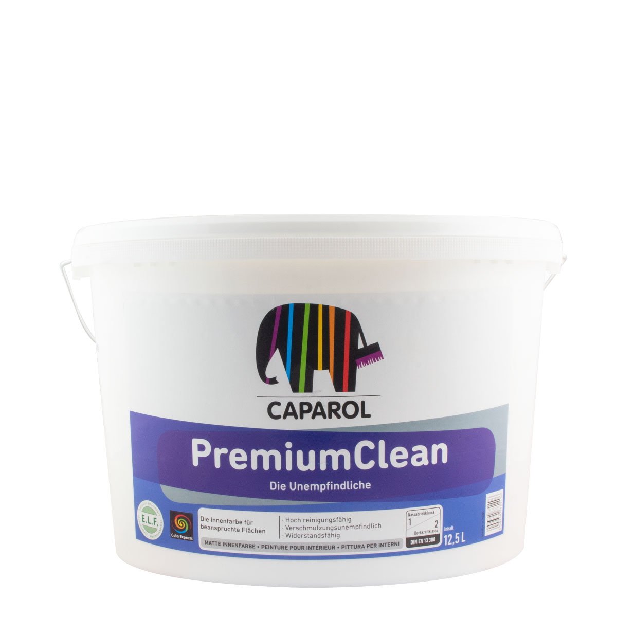Caparol PremiumClean 12,5L weiß, reinigungsfähige Innenbeschichtung