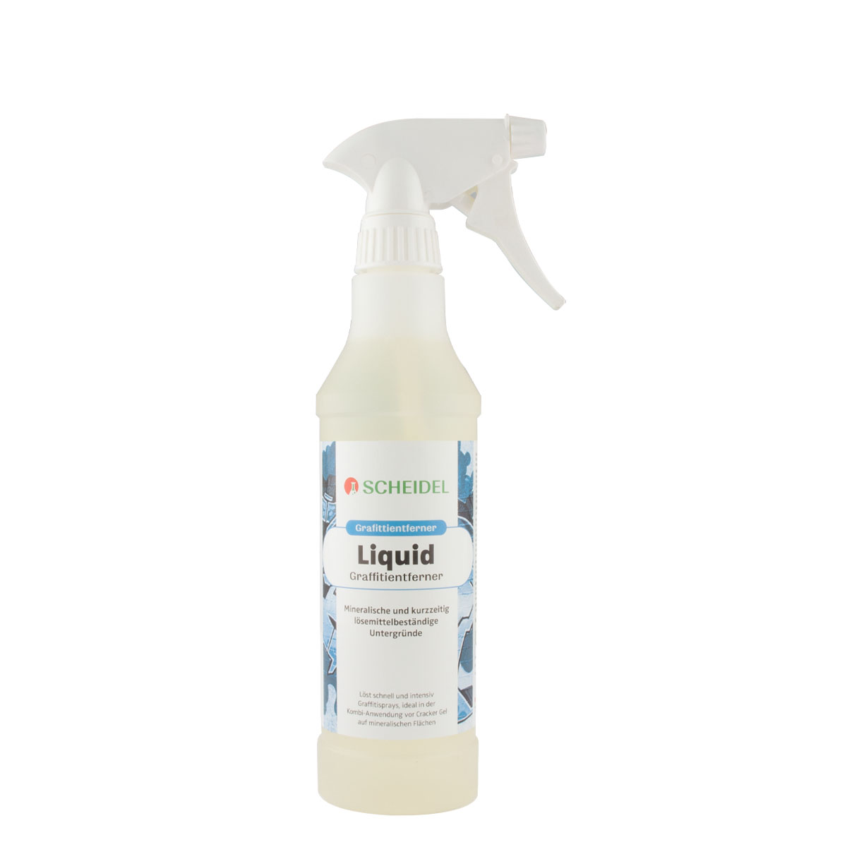 Scheidel Liquid Graffitientferner 500ml Sprühflasche, Reiniger, Fassadenreiniger