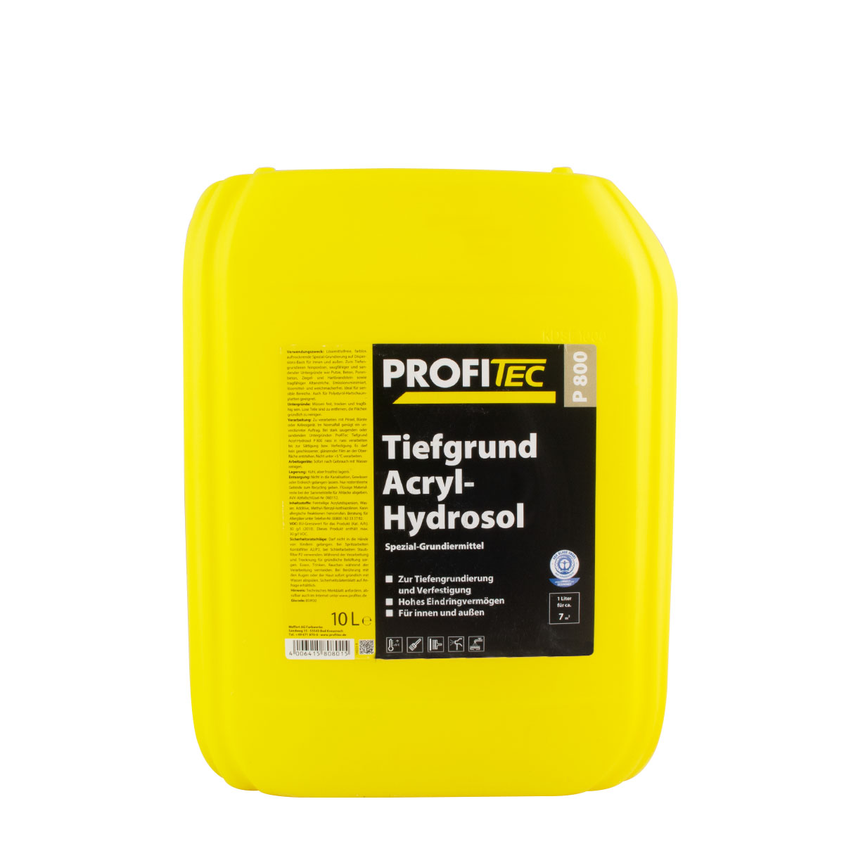 Profitec P800 Tiefgrund Acryl-Hydrosol 10L, Tiefengrund