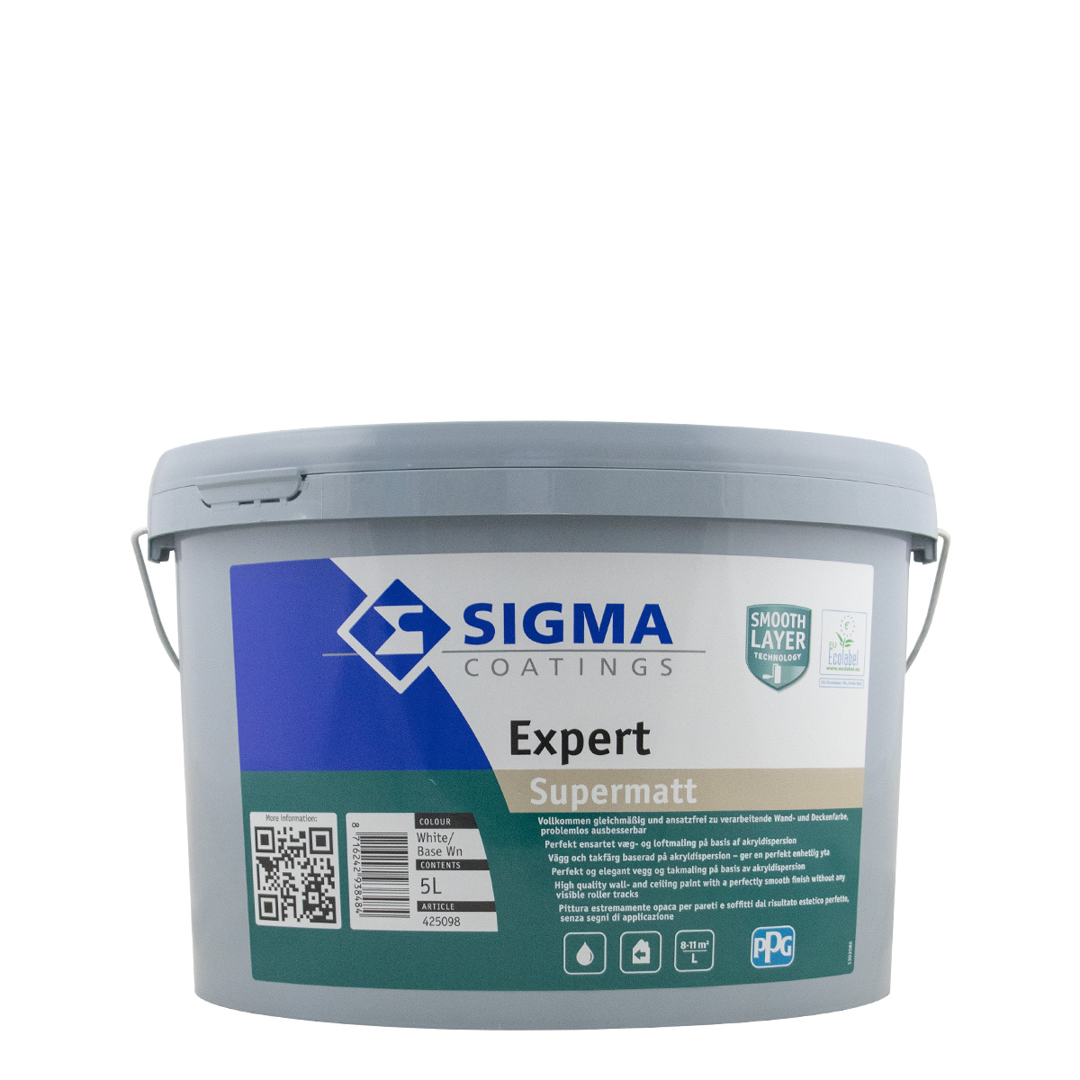 Sigma Expert 5L weiss Deckenfarbe, Wandfarbe,