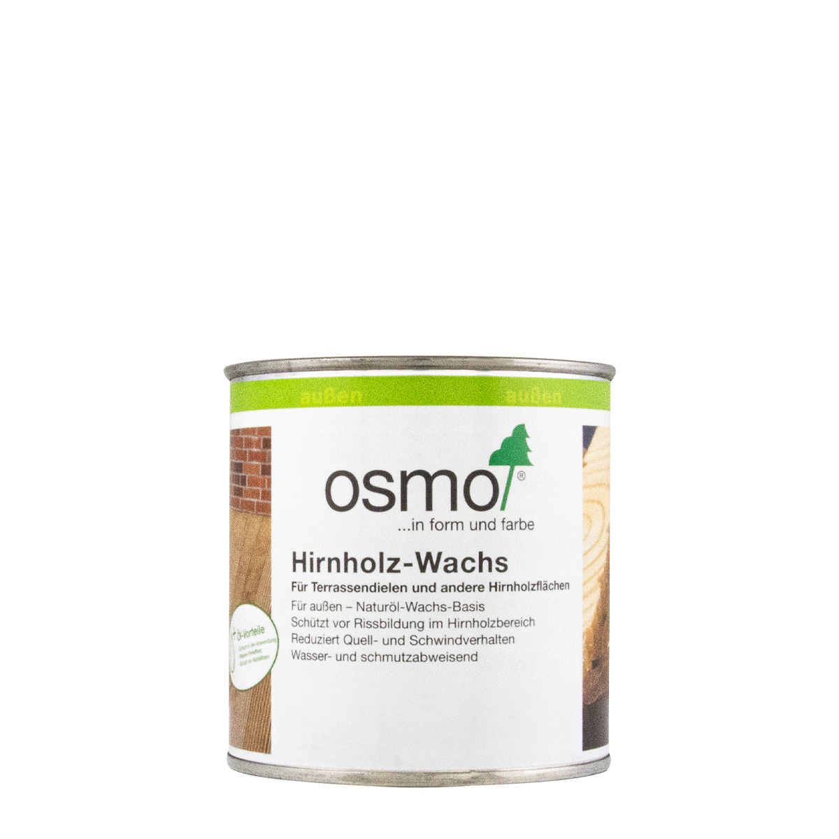 Osmo Hirnholz-Wachs 5735 farblos 375ml, Hirnholzschutz, Hirnholz-Siegel