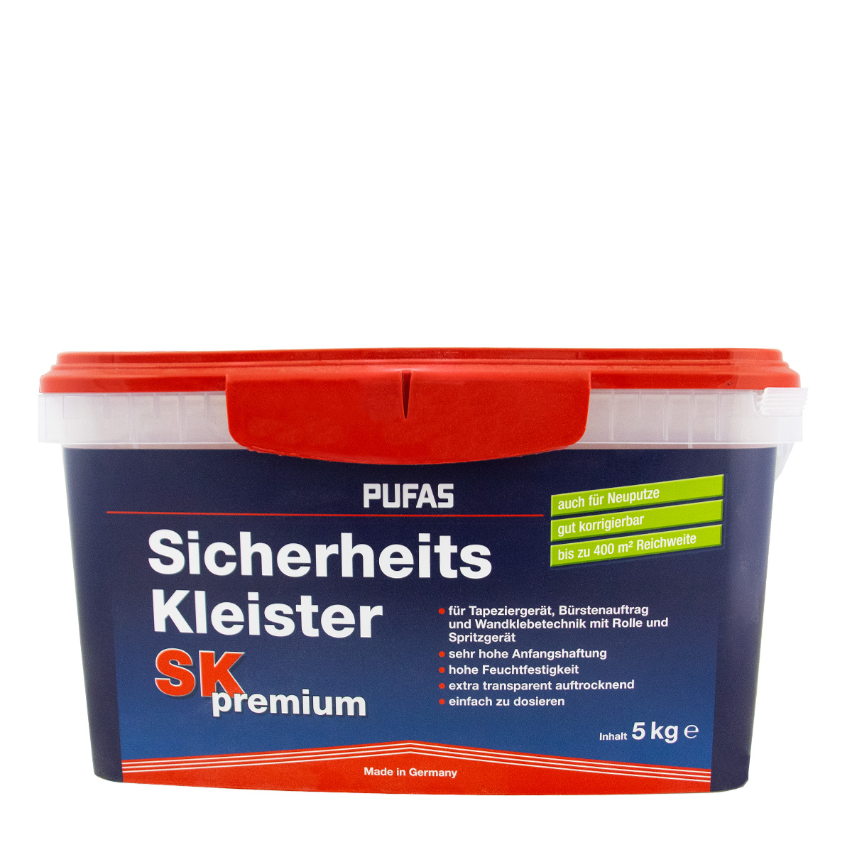 Pufas Sicherheits-Kleister SK premium 5kg, Tapetenkleister
