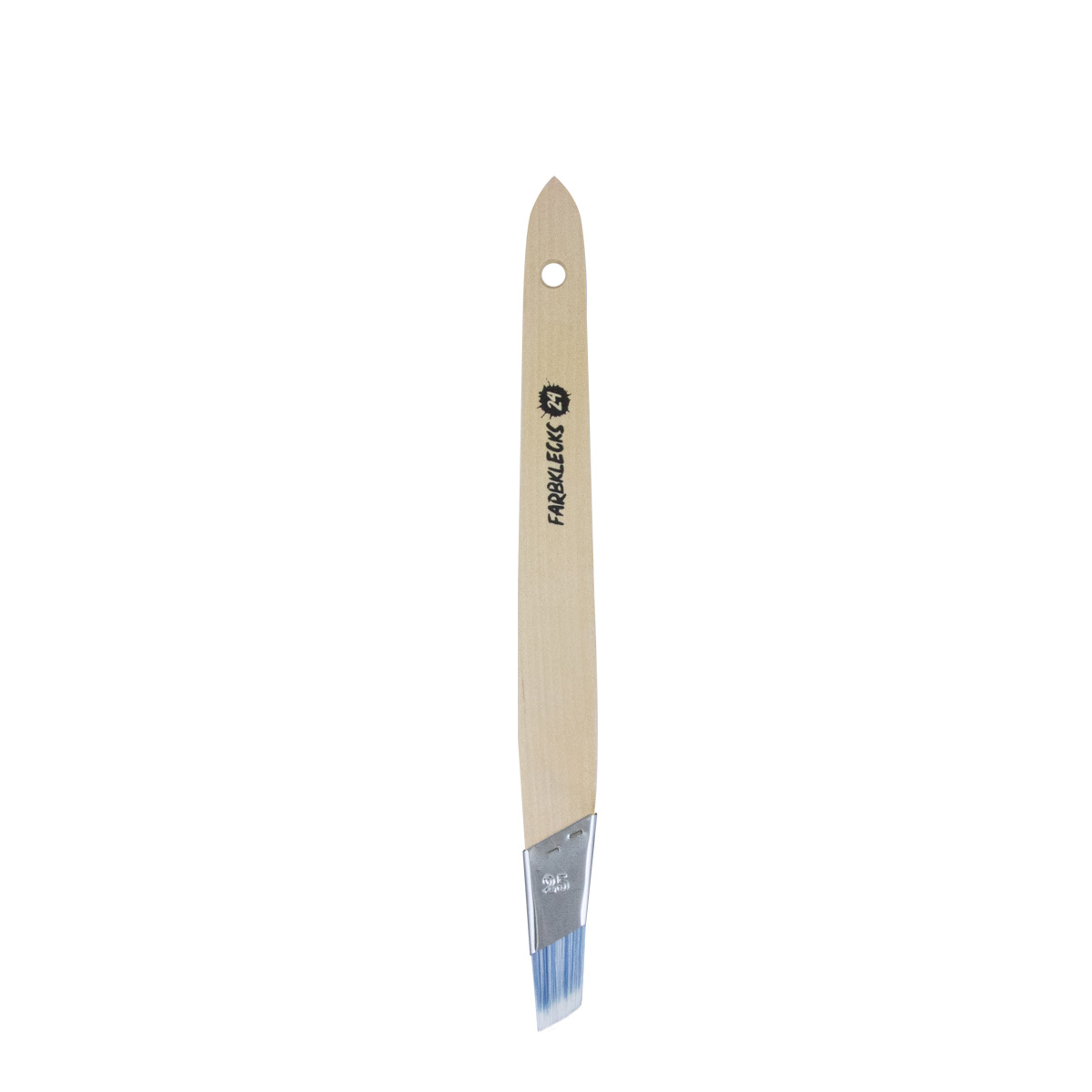 Mako Lack-Schrägstrichzieher Premium 25mm, Lackpinsel für alle Lacke