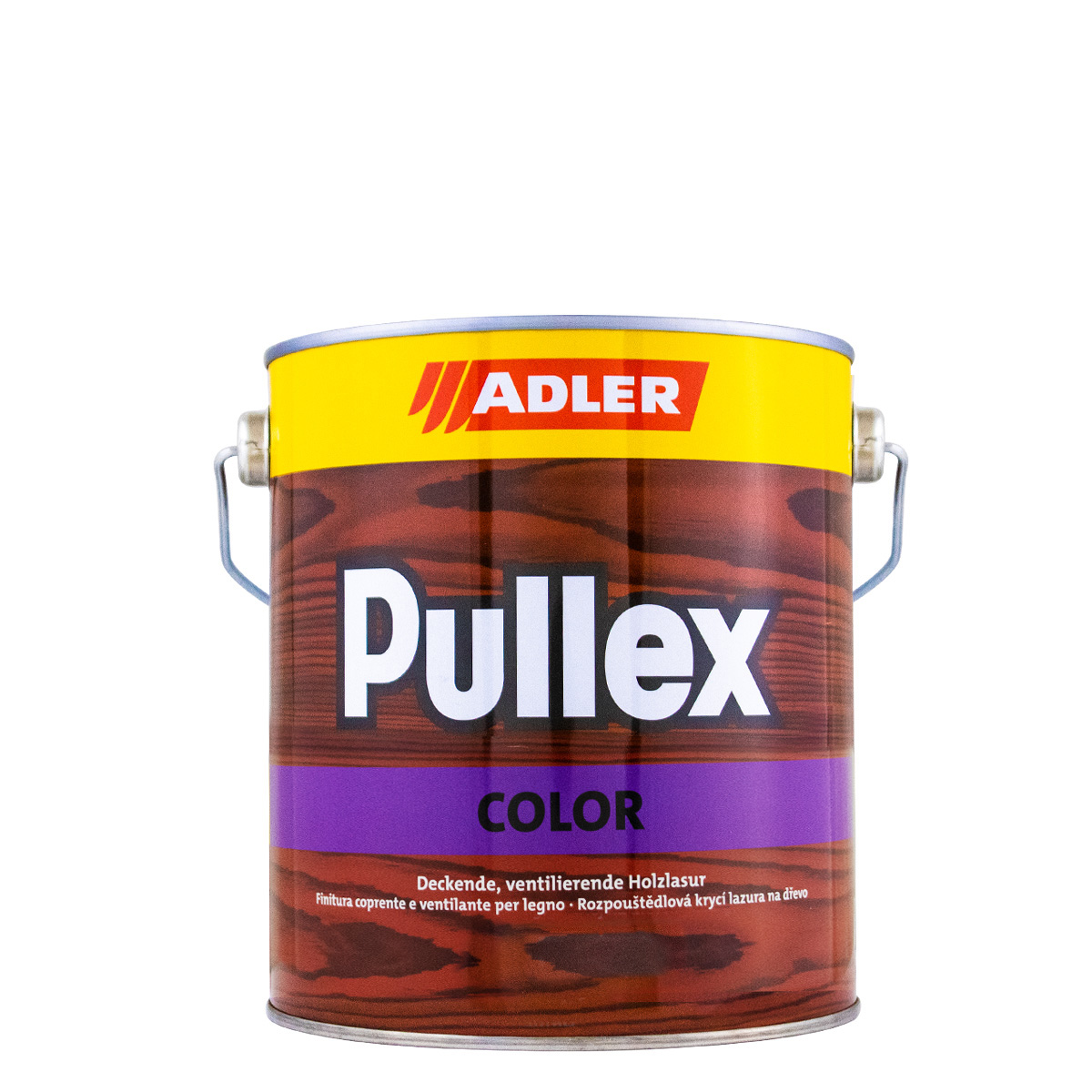 Adler Pullex Color 2,5L W10 weiß, Wetterschutzfarbe, Holzfarbe