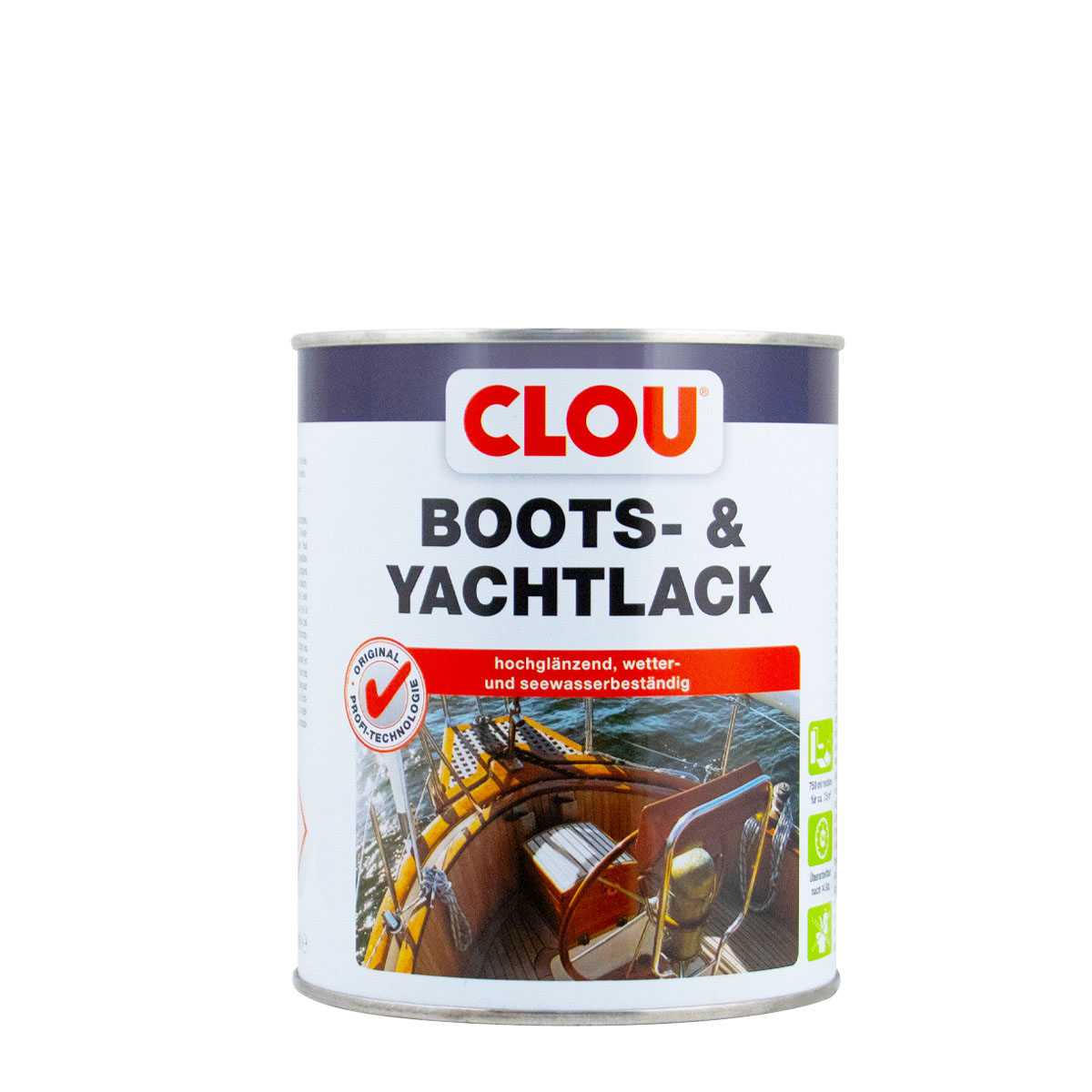 Clou Boots- & Yachtlack 750ml, hochglänzend