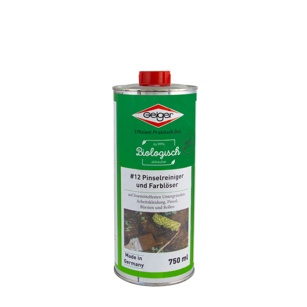 Geiger Pinselreiniger und Farblöser NR12 750ml, Reiniger