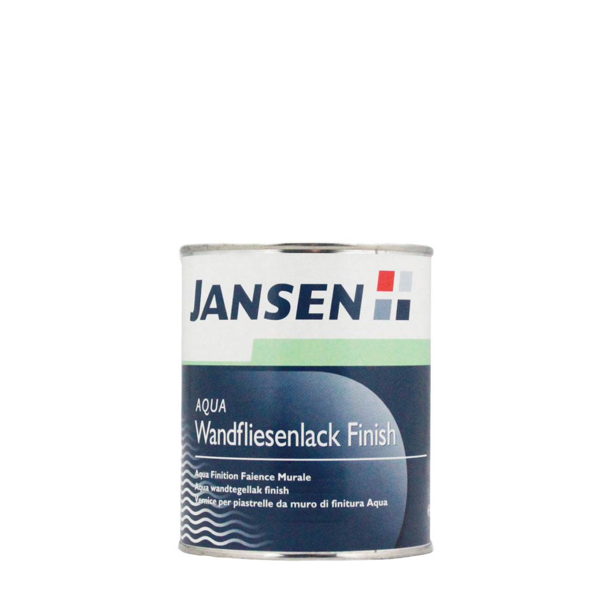 Jansen Aqua Wandfliesenlack Finish 0,75L ,seidenmatt, Fliesenlack