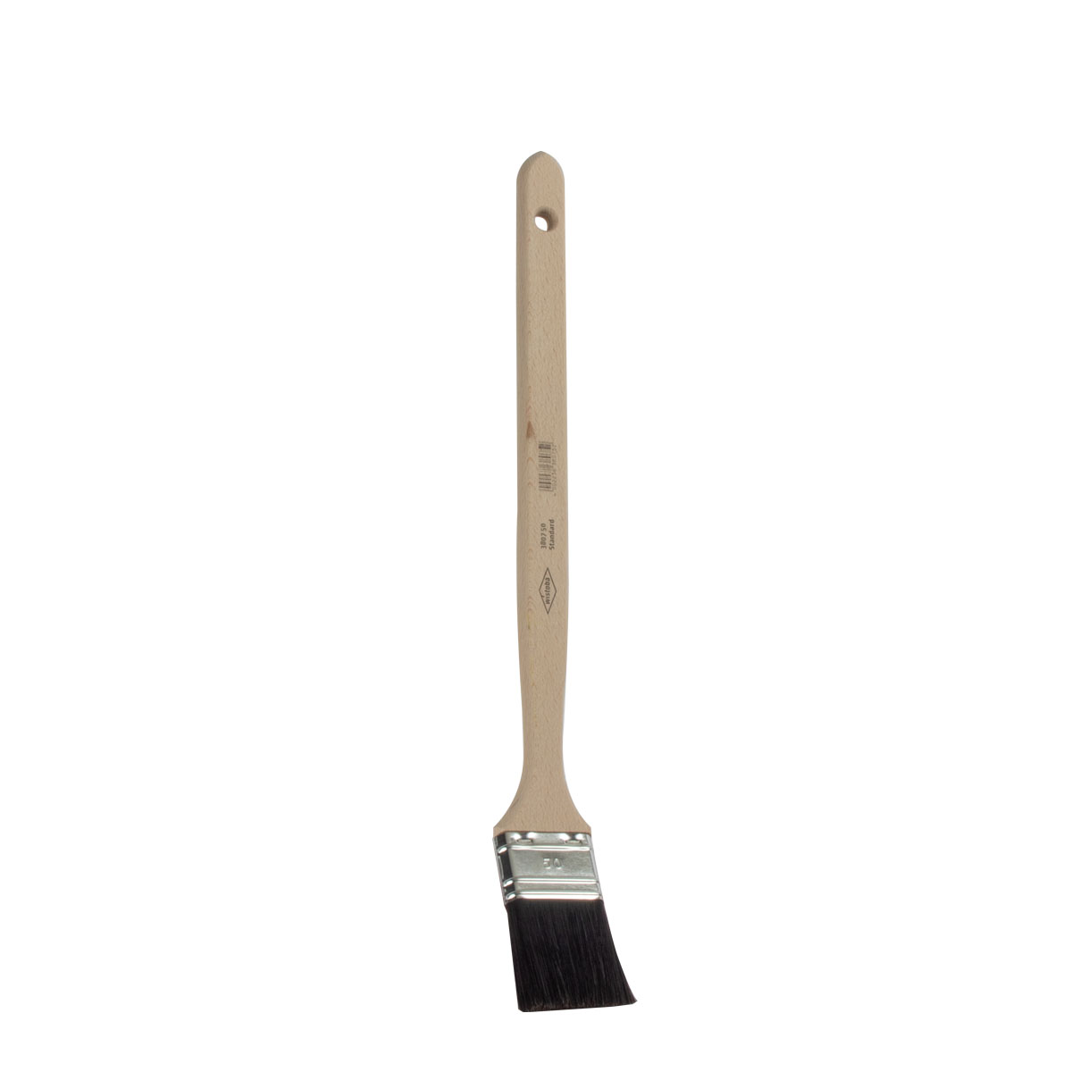 Wistoba Fassadenpinsel 3807.50mm schwarze Chinaborsten gebogen, Malerpinsel